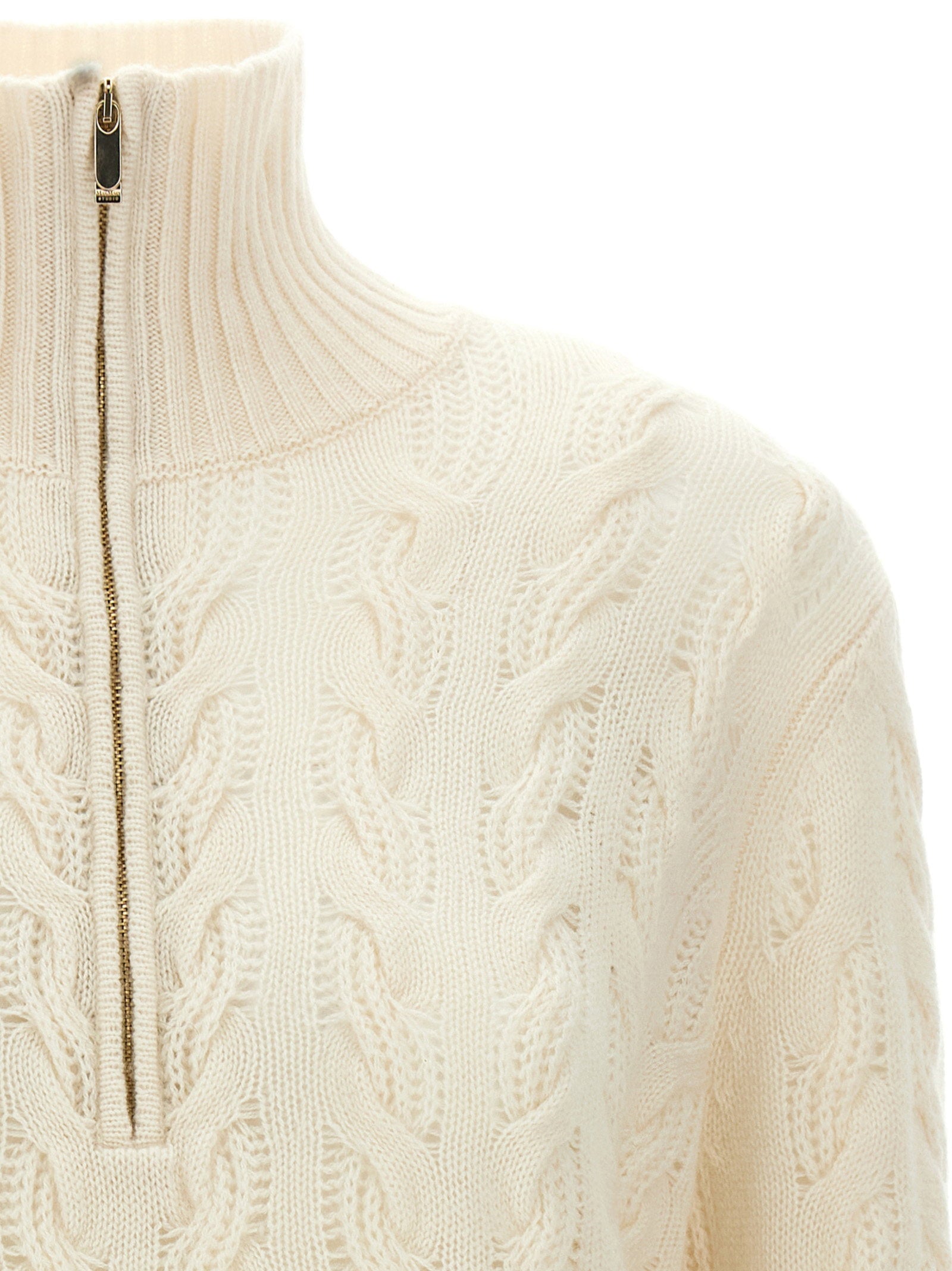 Max Mara Studio Colle Sweater — Ivory, view 3