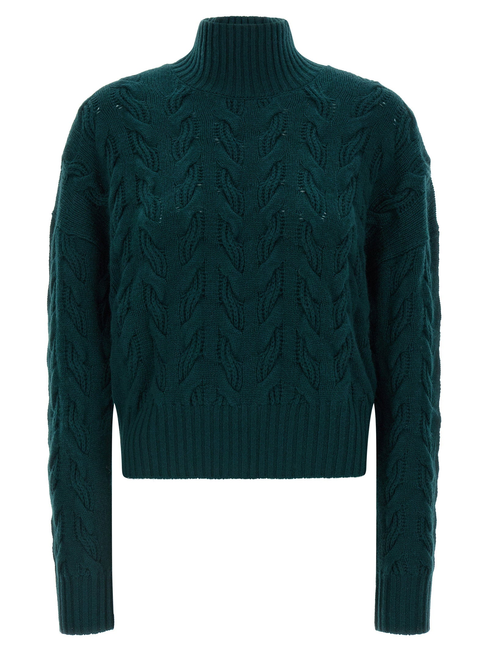Max Mara Studio Cosmo Sweater — Forest Green by Max Mara Studio
