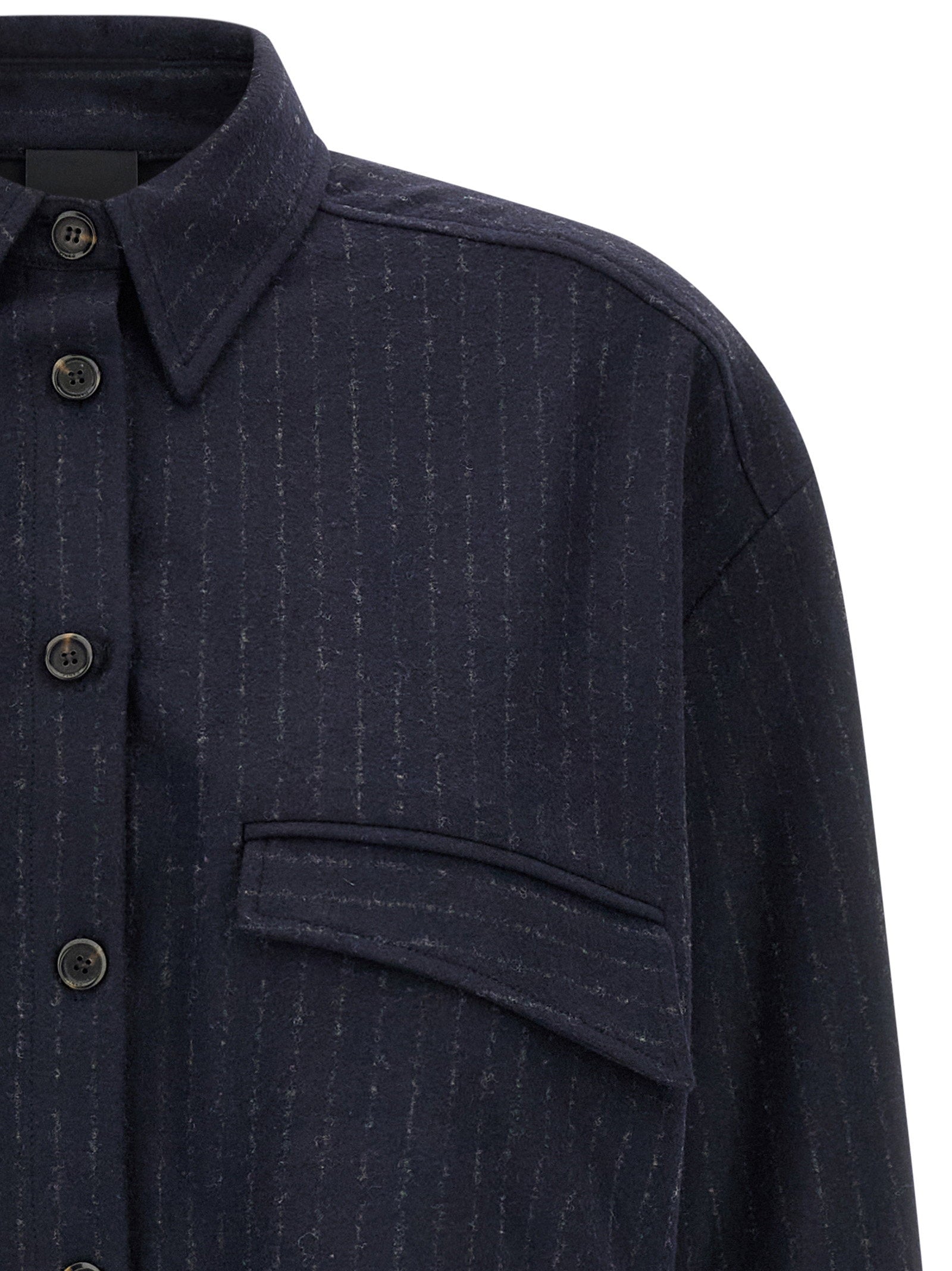 Pinko Taurasi Shirt — Navy, view 3