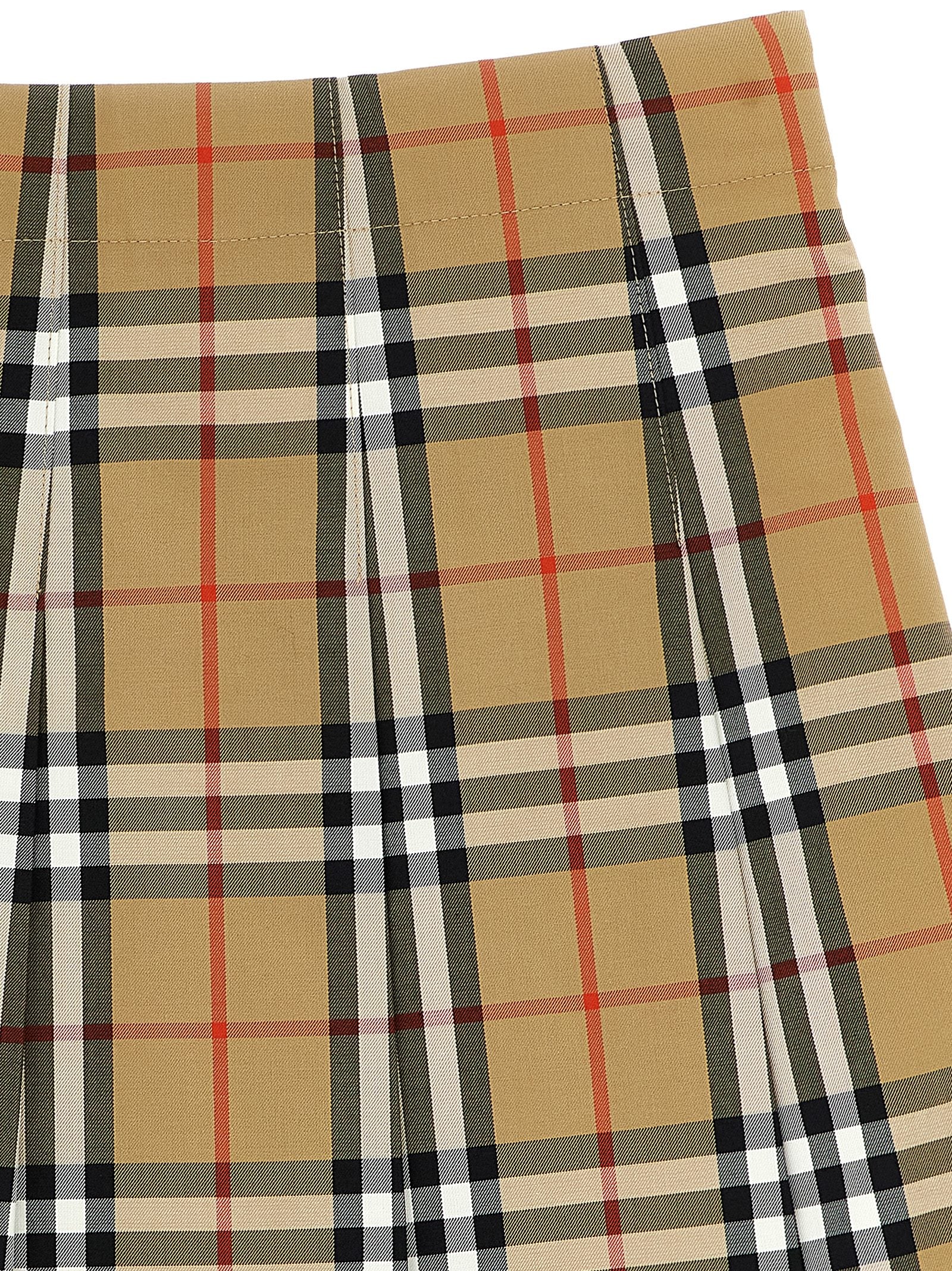 Burberry Gabrielle Skirt — Beige, view 3