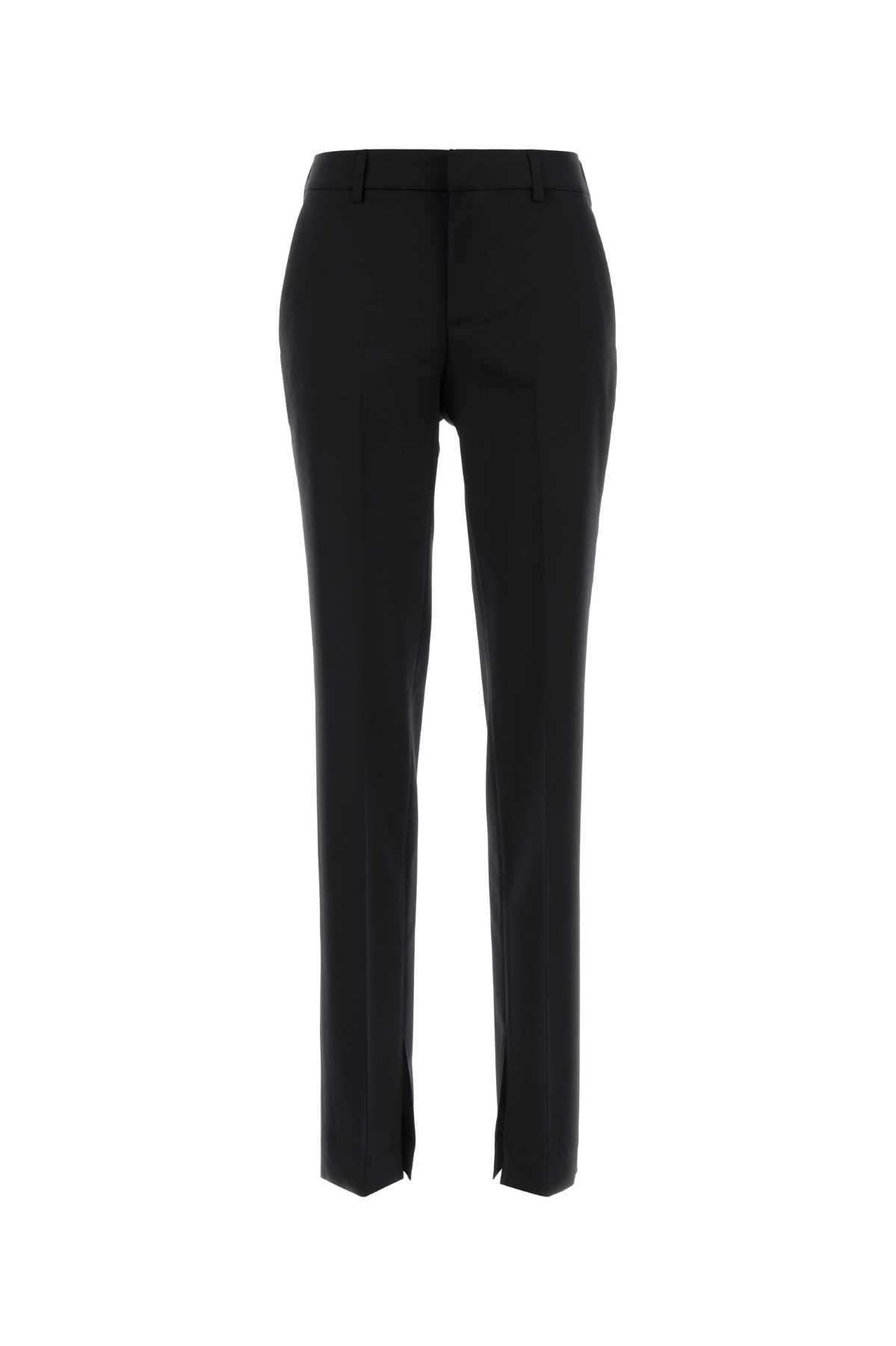Pt Torino Virgin Wool Trousers — Black by Pt Torino