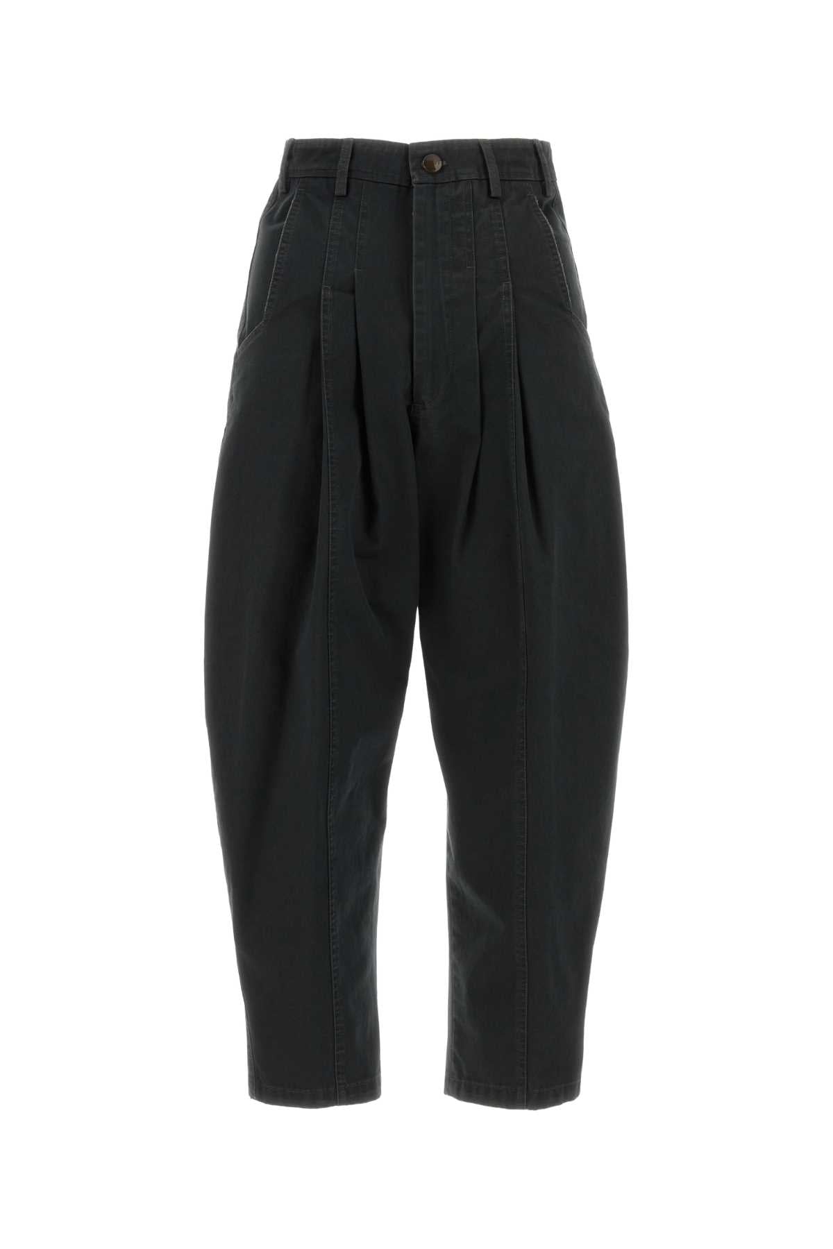 Pt Torino Pleated Denim Trousers — Gray by Pt Torino