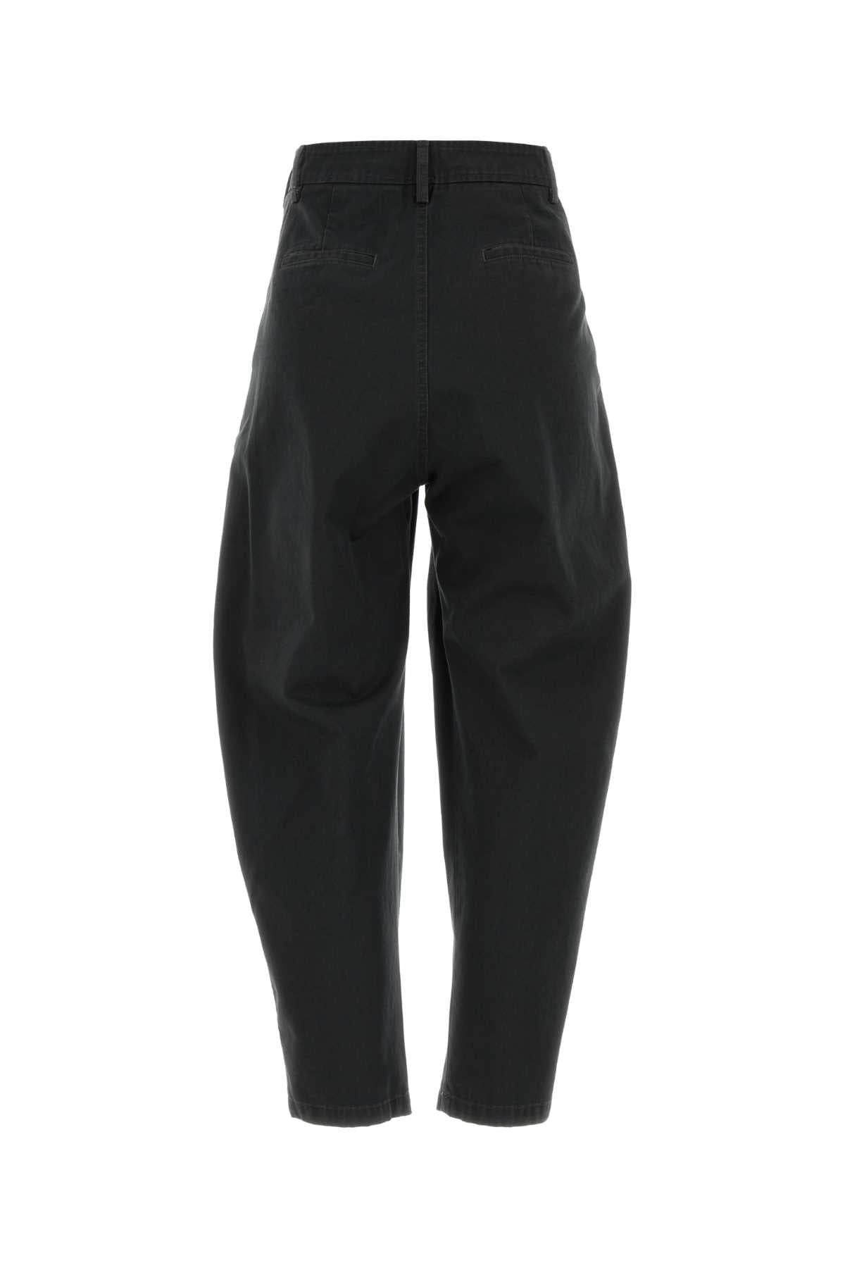 Pt Torino Pleated Denim Trousers — Gray, view 2