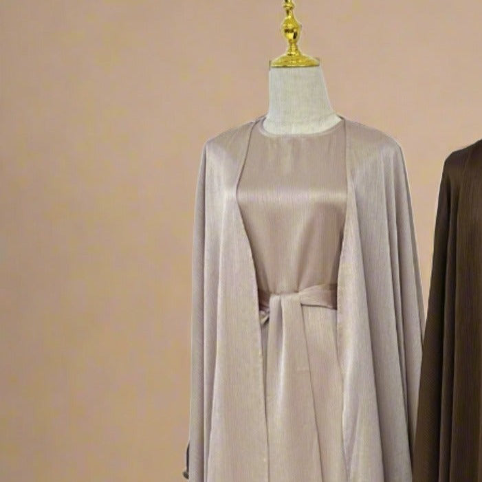 Maisara Soiree Evening Abaya Set, view 5