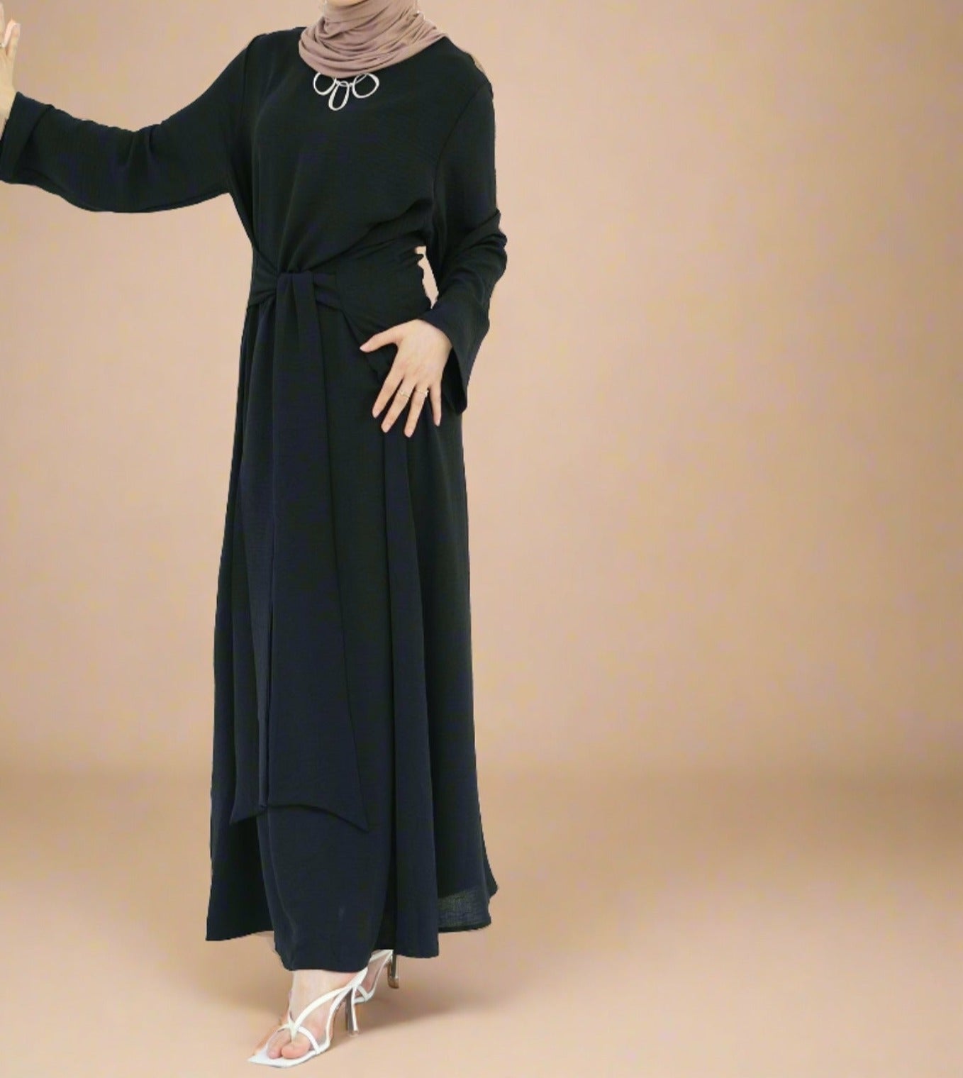 Aylana Long Sleeve Wrap Dress, view 2