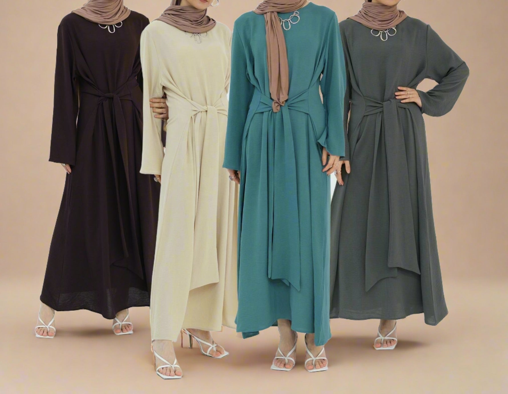 Aylana Long Sleeve Wrap Dress, view 7