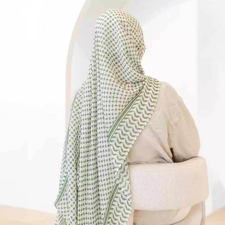 Strength: Palestenian Keffiyeh Hijab/shawl by Try Modest