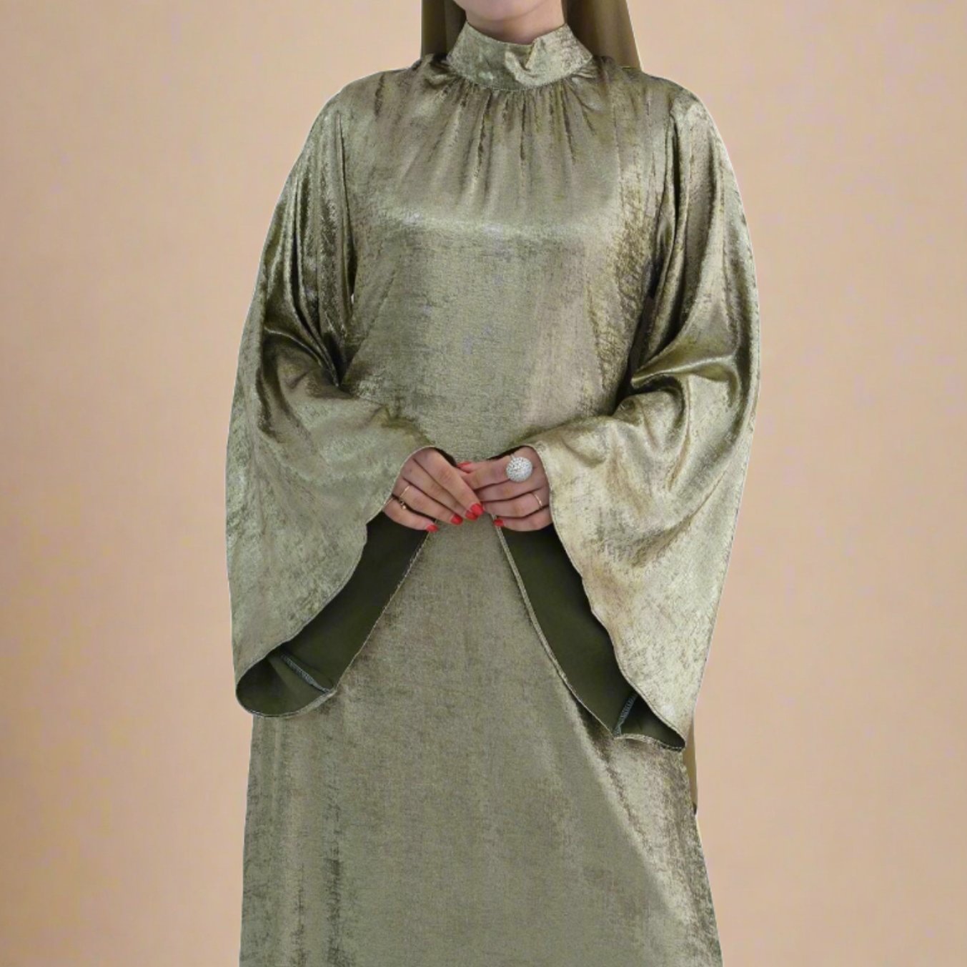 Anabelle Modest Maxi Dress, view 3