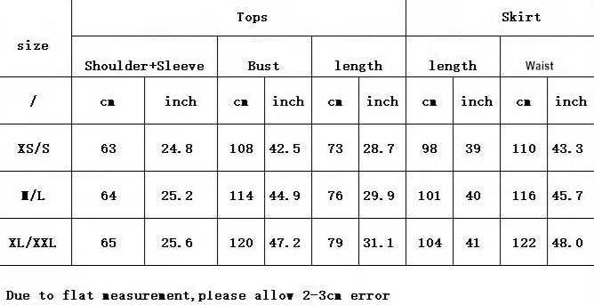 Chic Co-ords 2 PC Top and Skirt Set, view 6