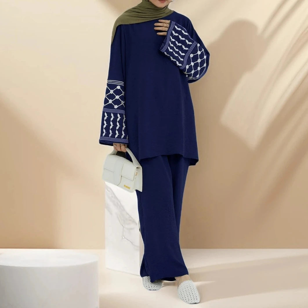 Keffiyeh 2 PC Co-ord Set, view 7