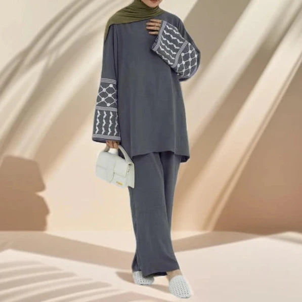 Keffiyeh 2 PC Co-ord Set, view 8