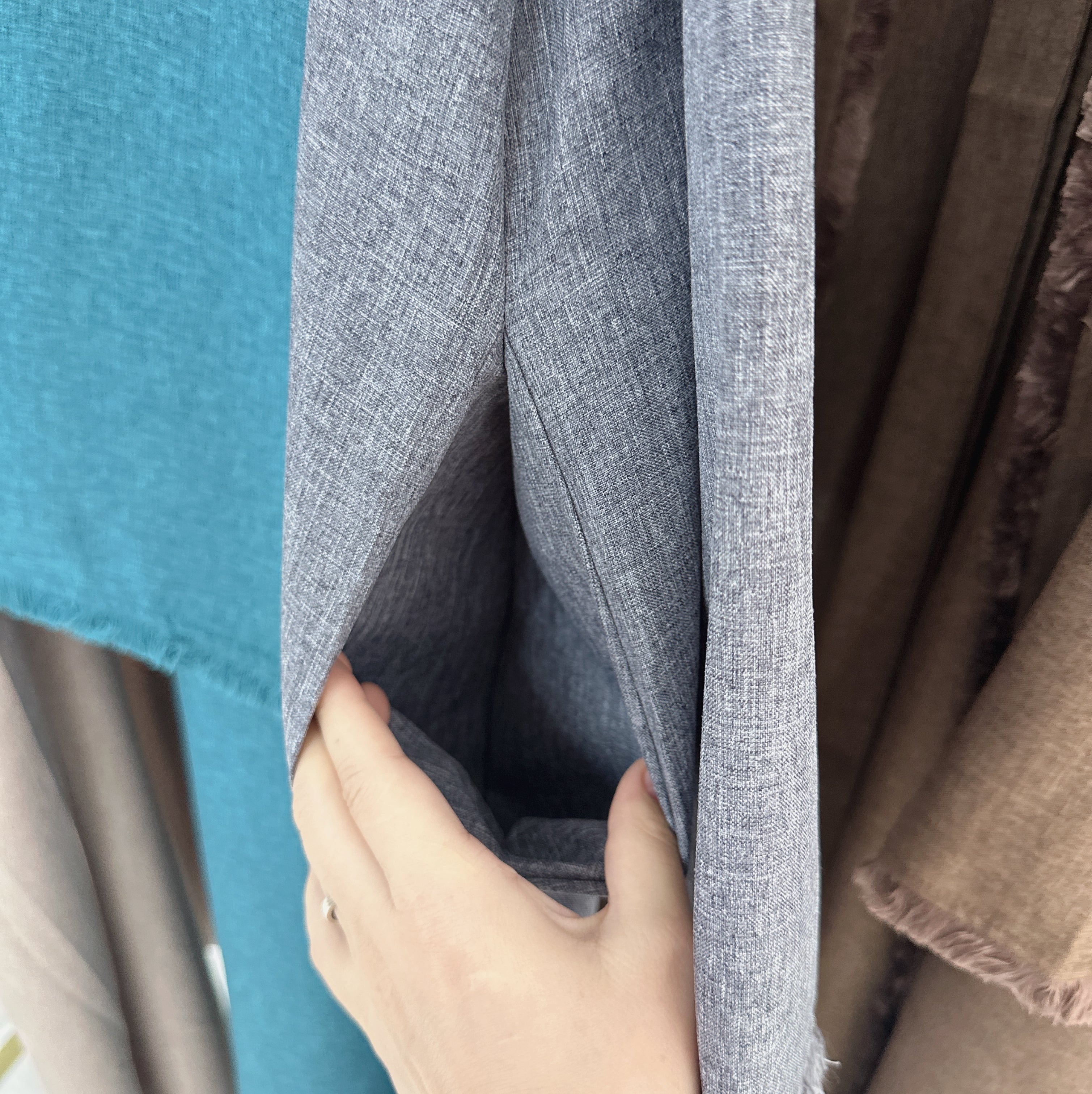 Basic Bisht Fall Abaya, view 3