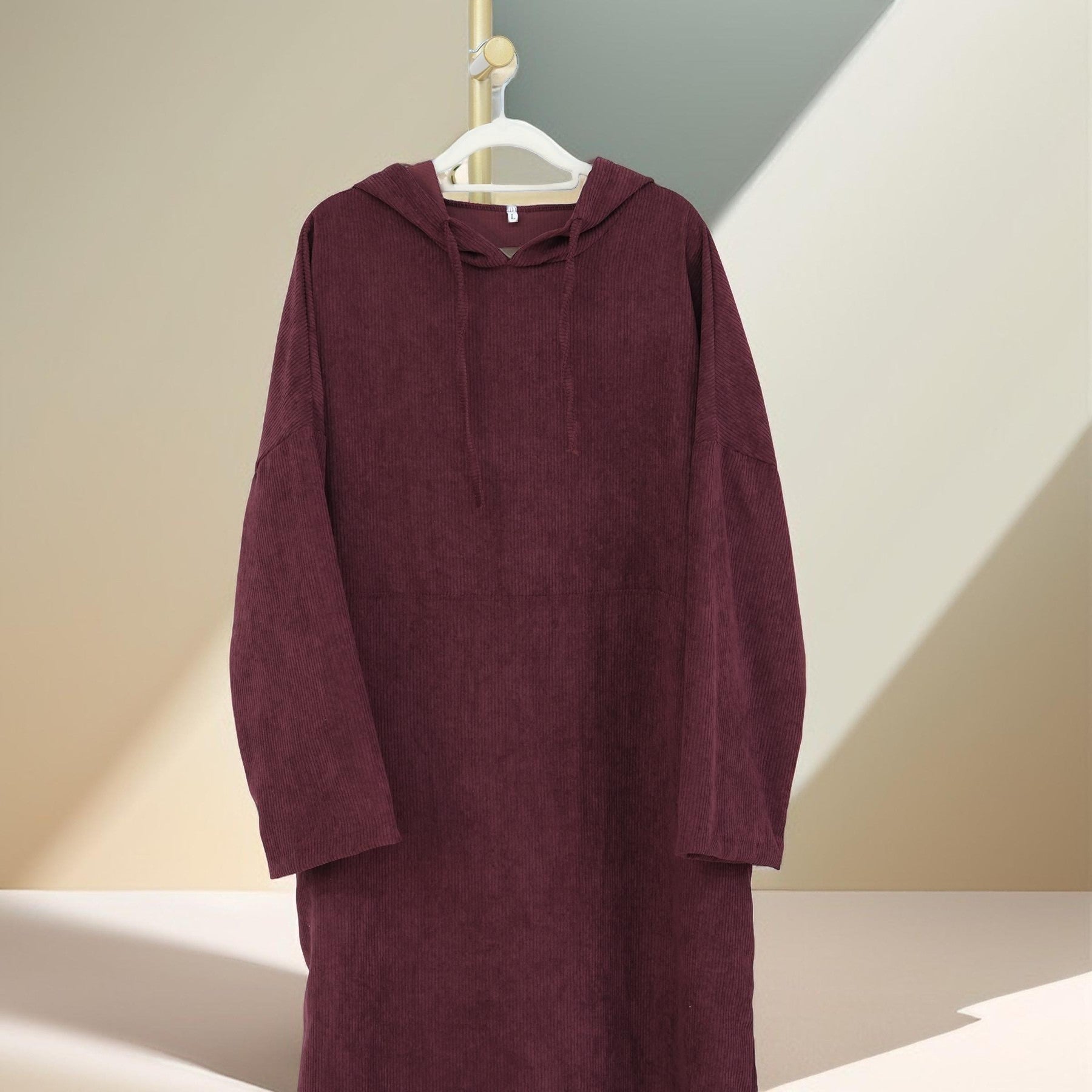 Suha hoodie abaya with pockets, view 2