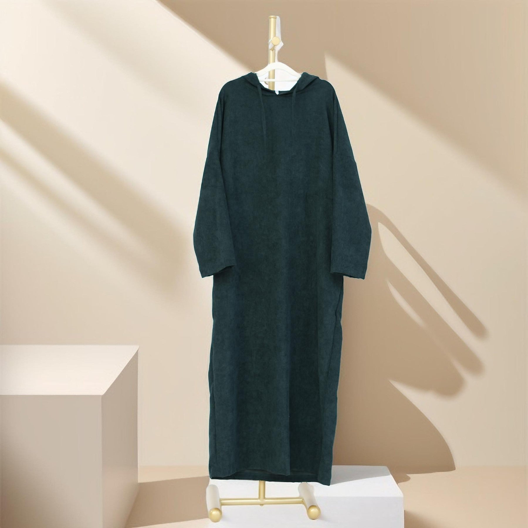 Suha hoodie abaya with pockets, view 5