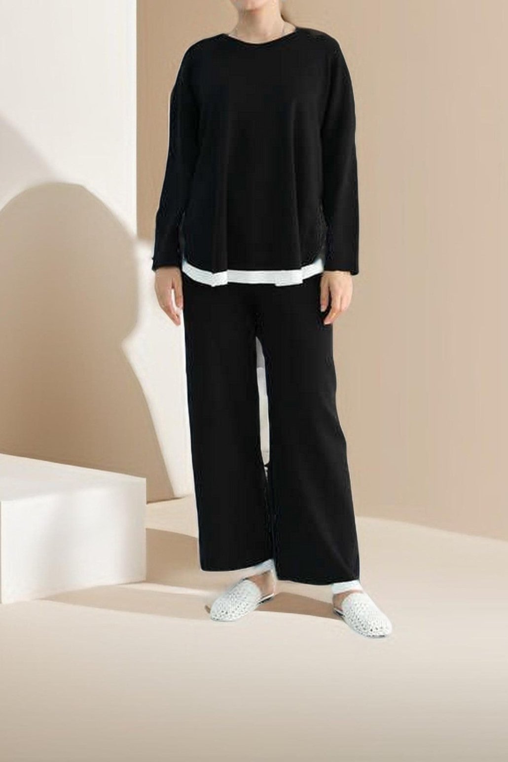 Luna knitted co-ord set, view 4