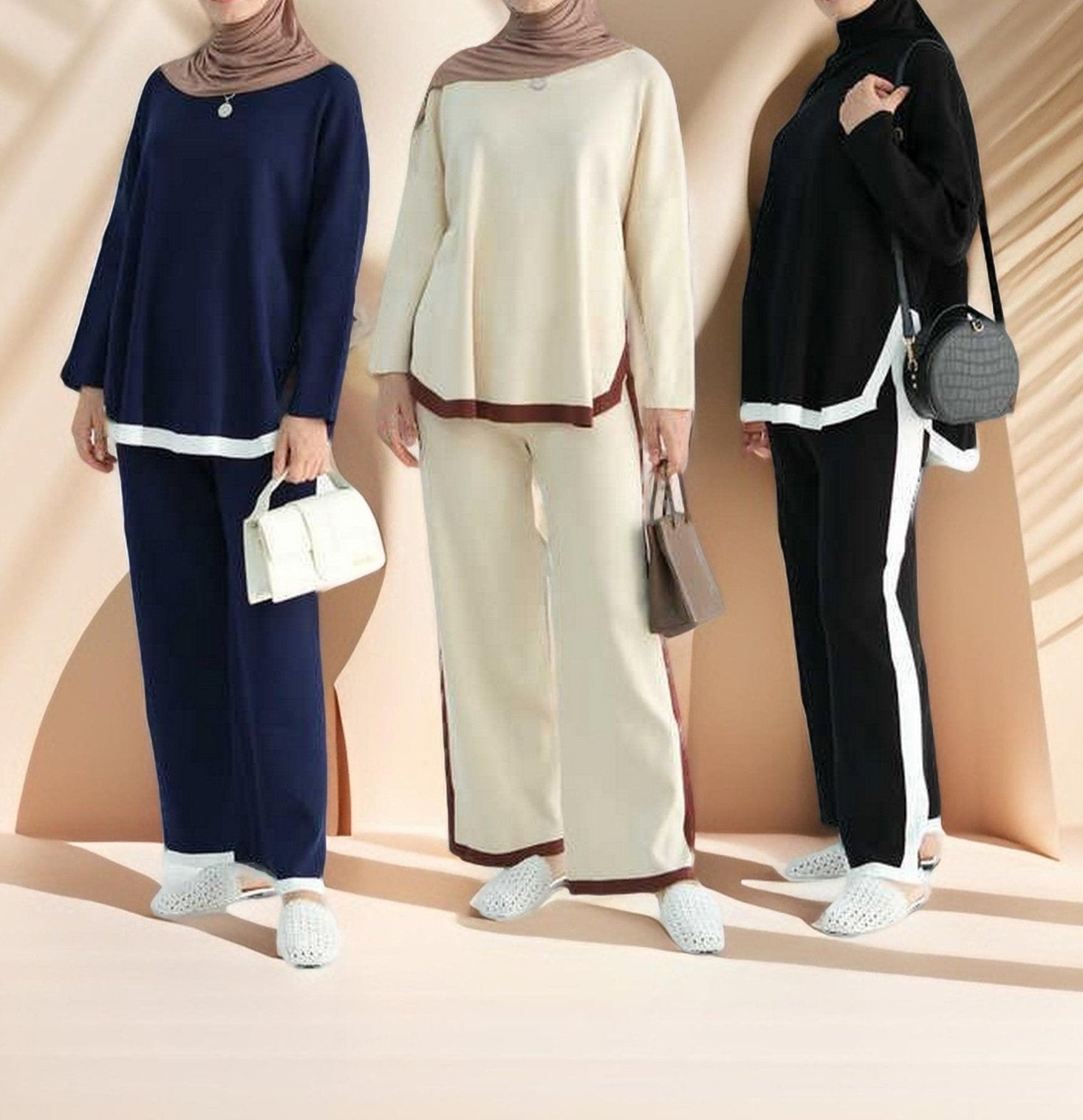 Luna knitted co-ord set, view 8