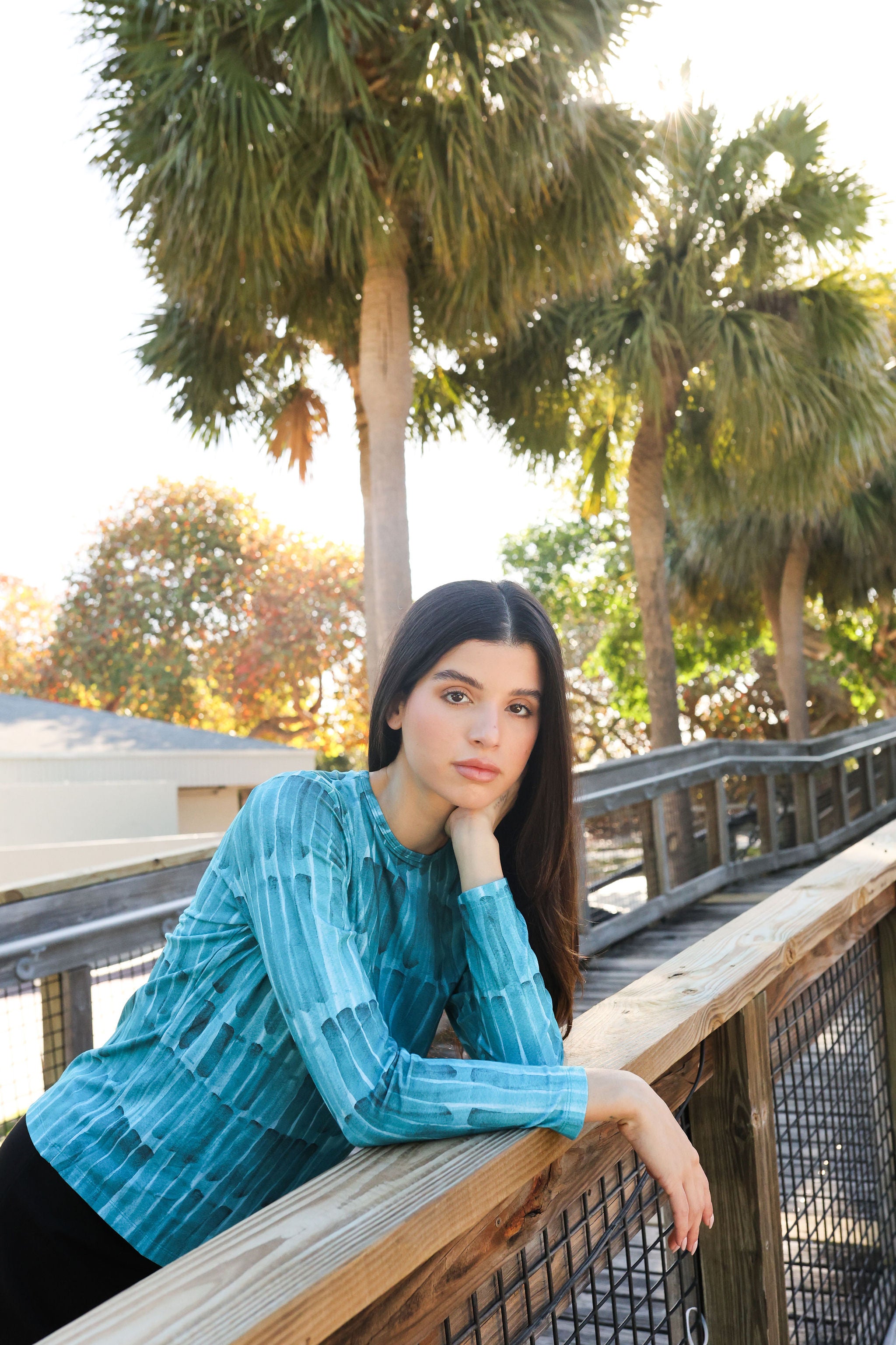Seafoam Classic Top by Rose and Harry's