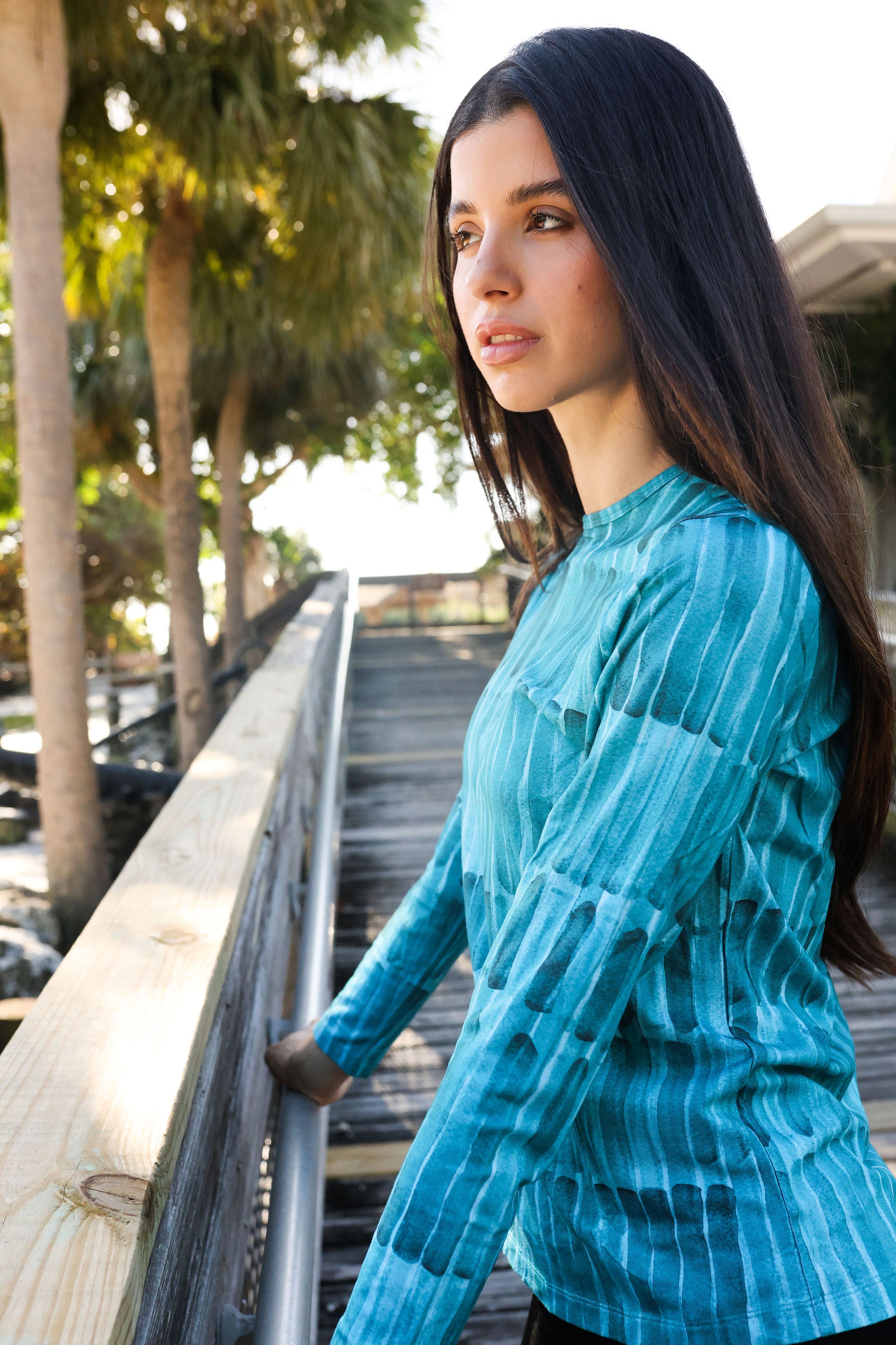 Seafoam Classic Top, view 2