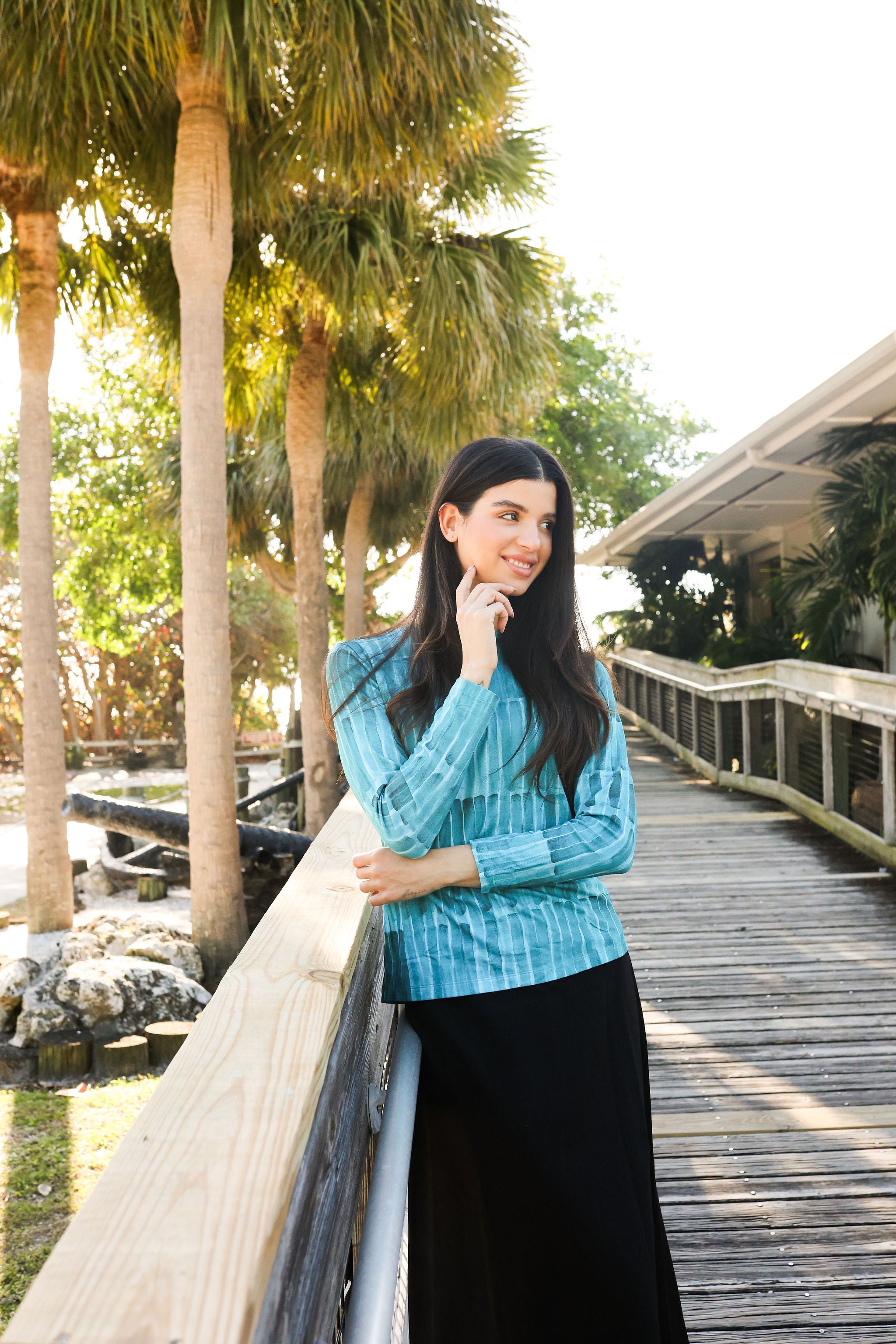 Seafoam Classic Top, view 3