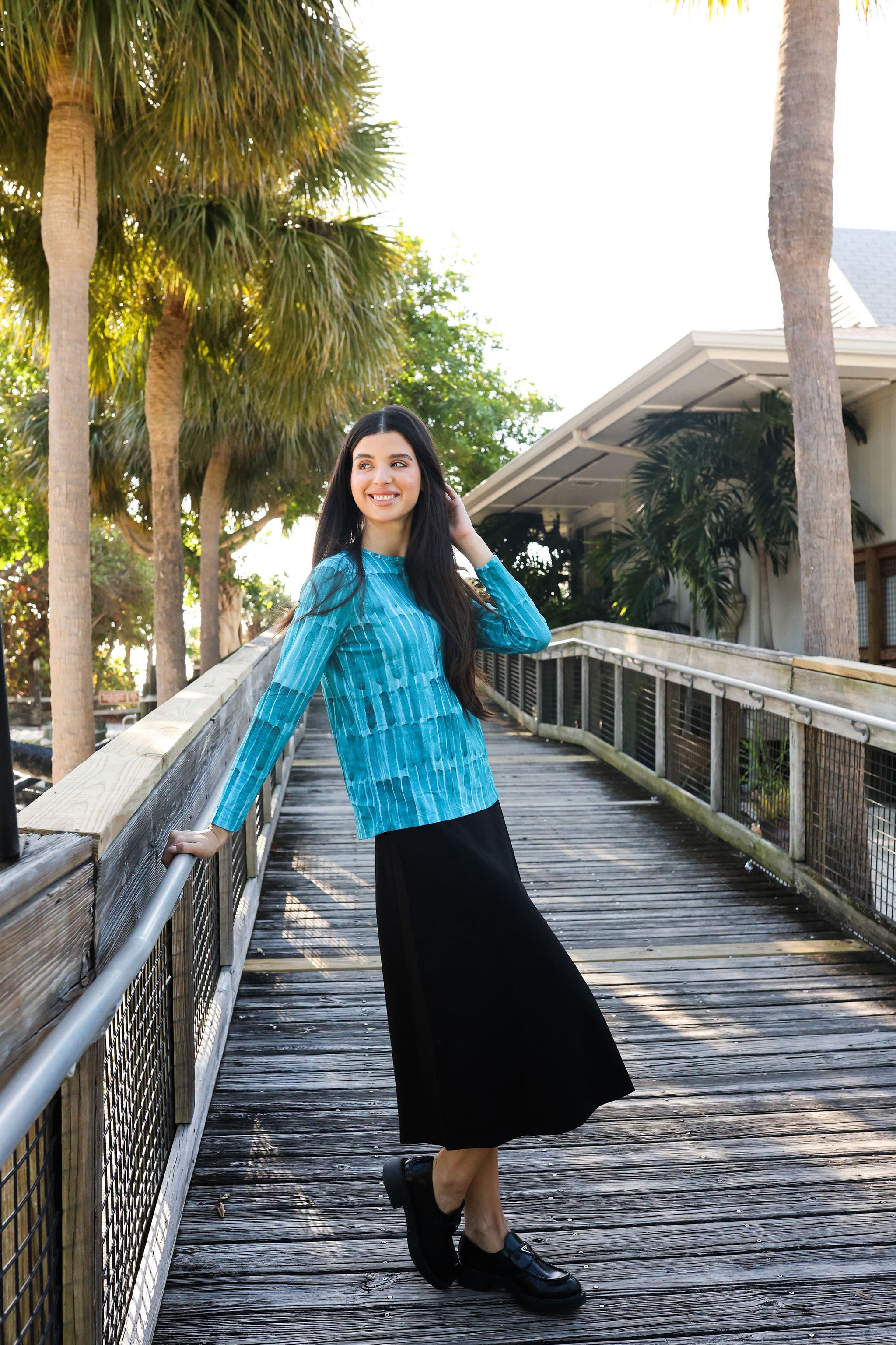 Seafoam Classic Top, view 4