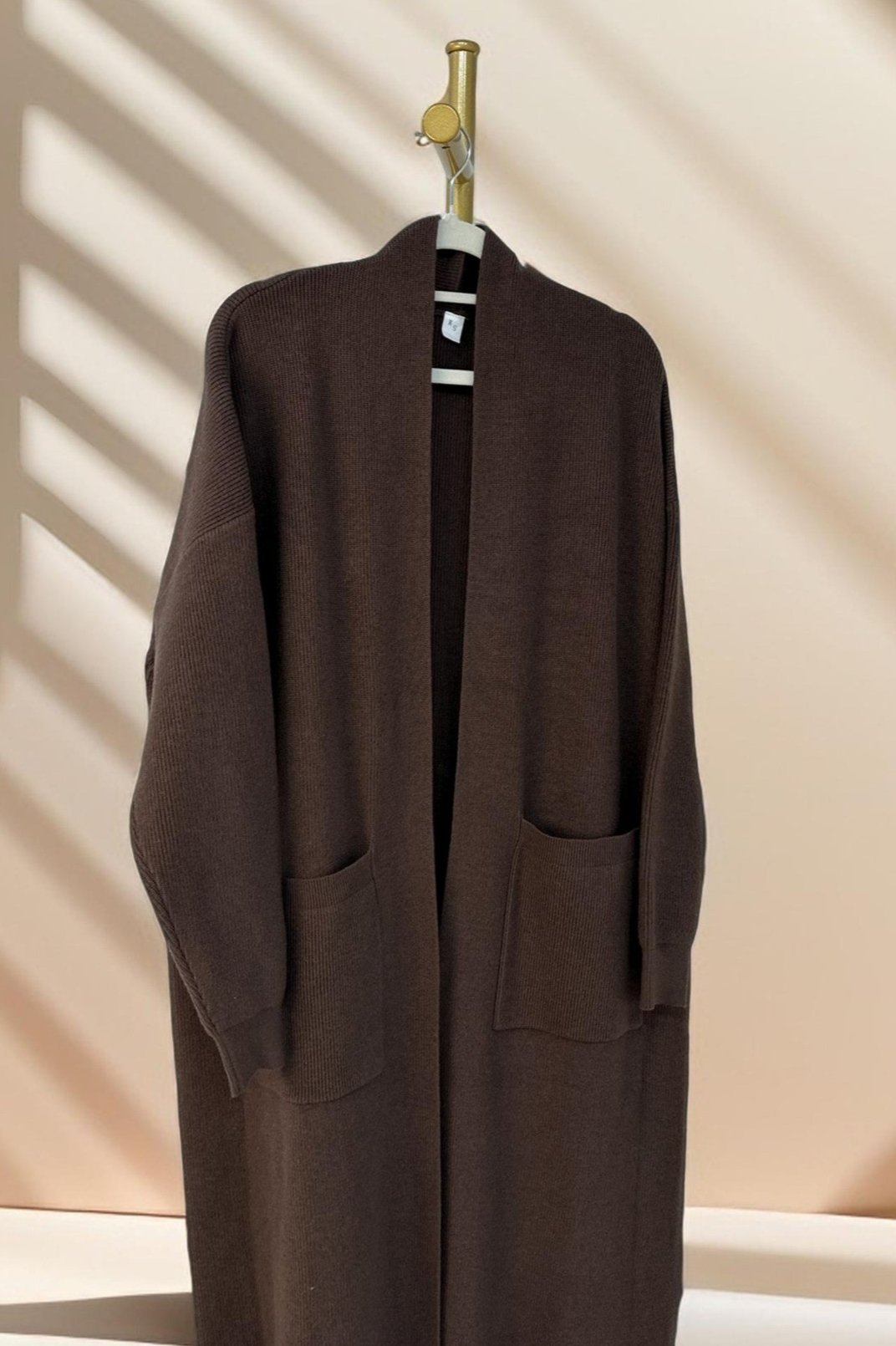 Essential Abaya Cardigan Knit Set, view 7