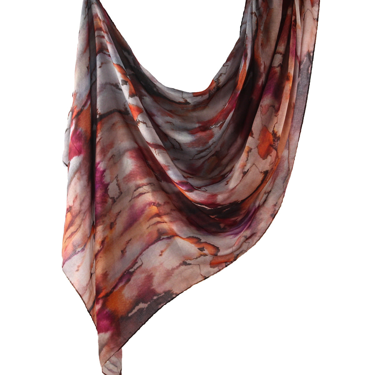 Printed Tie Dye Hijabs, view 3