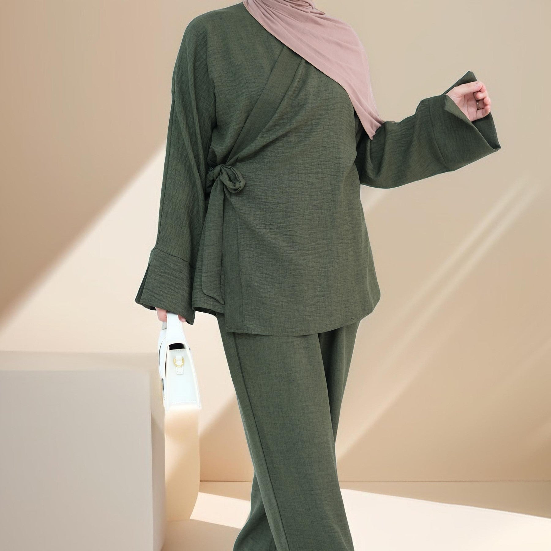 Aria Wrap Everyday Co-ord Set by Try Modest