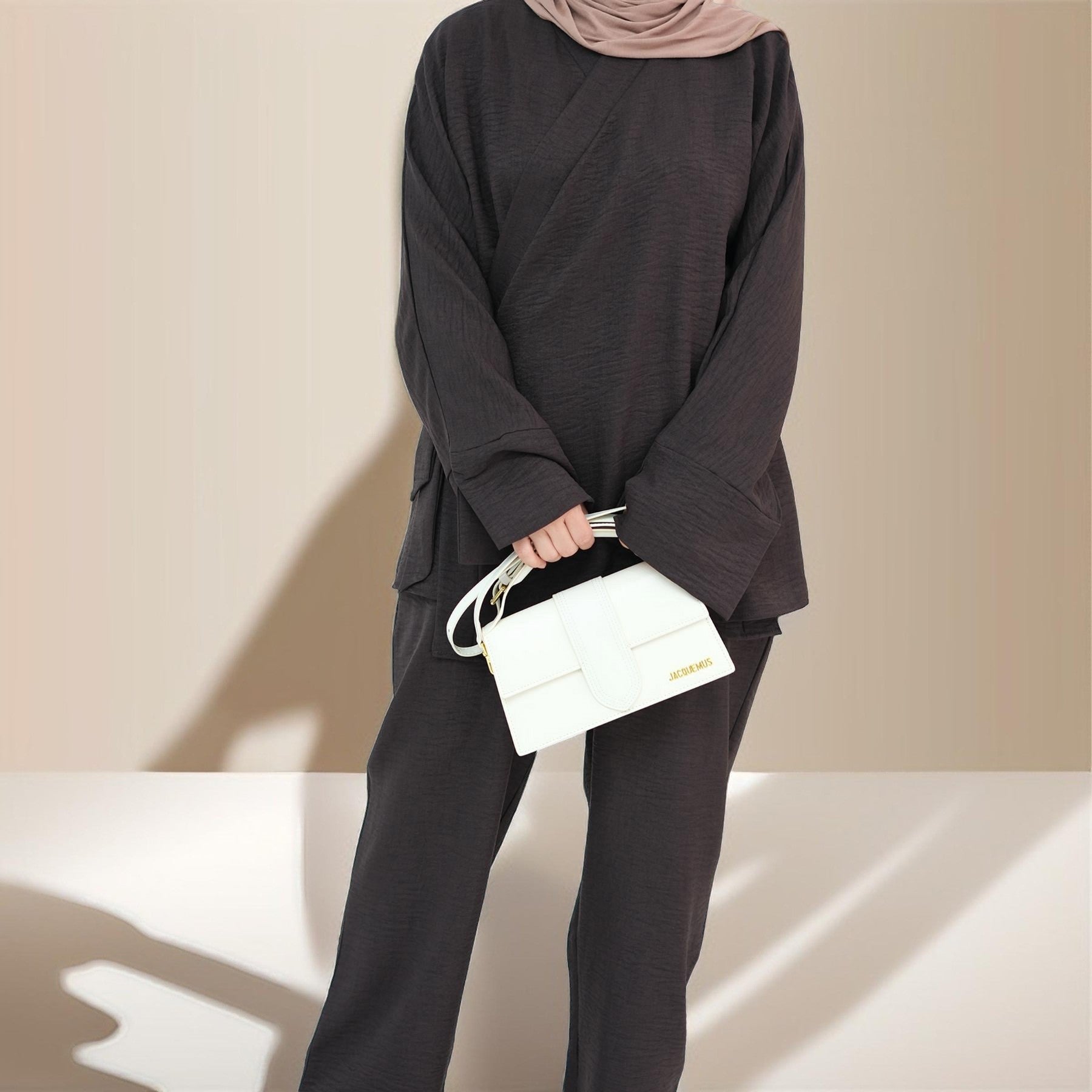 Aria Wrap Everyday Co-ord Set, view 7