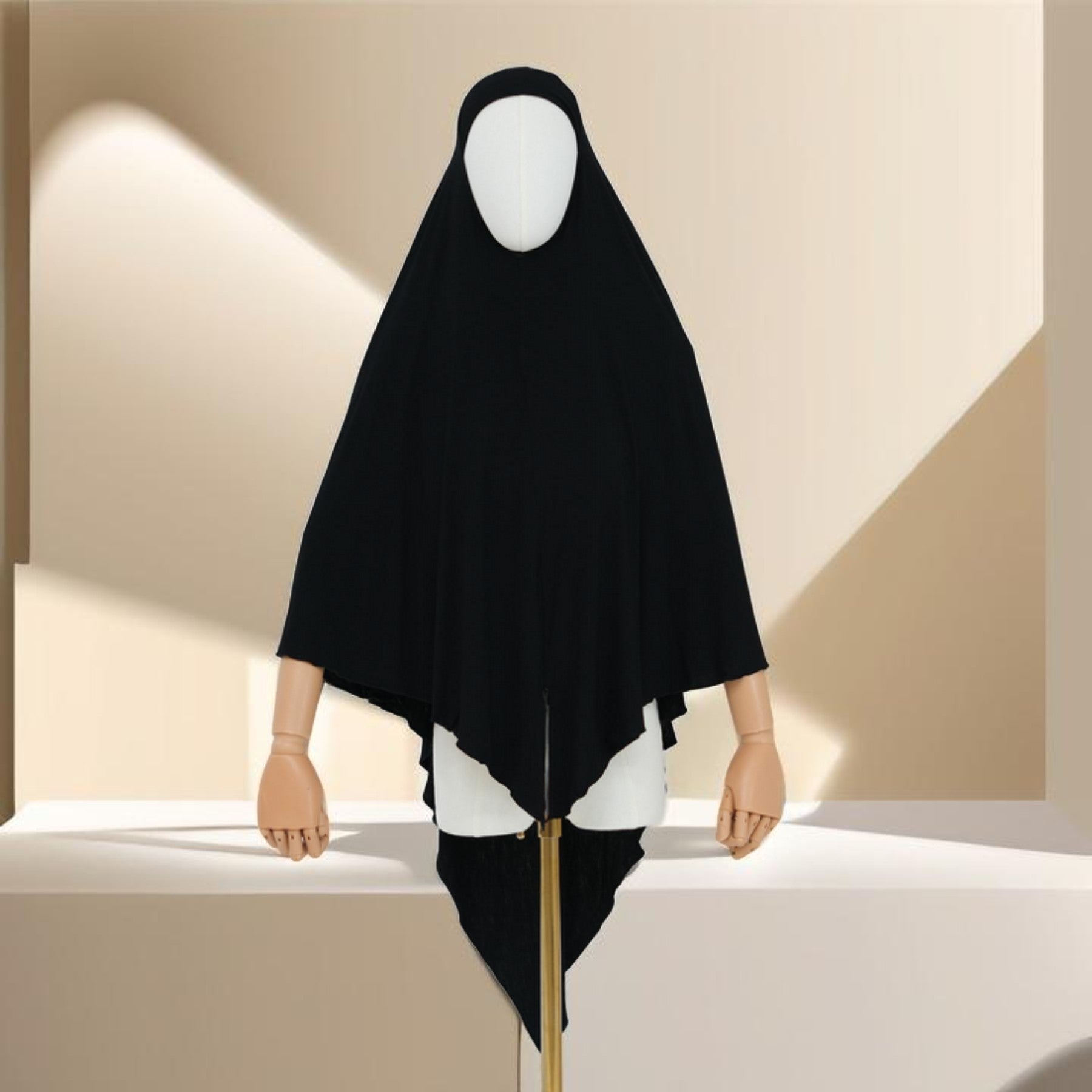 Instant Jersey Khimar with Zipper, view 5