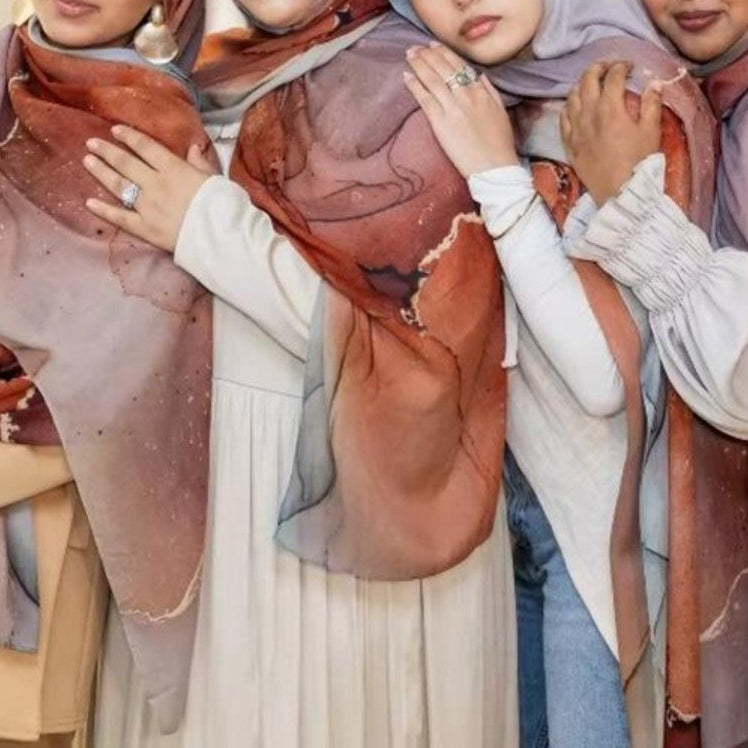 Printed Modal Hijabs-12 shades by Try Modest