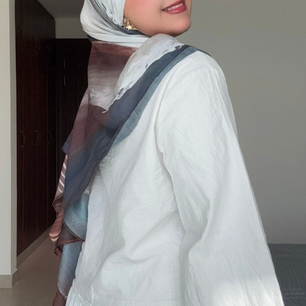 Printed Modal Hijabs-12 shades, view 6