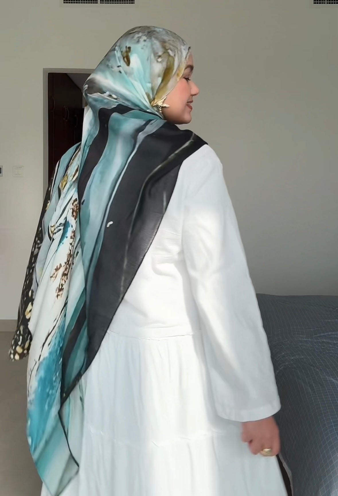 Printed Modal Hijabs-12 shades, view 7
