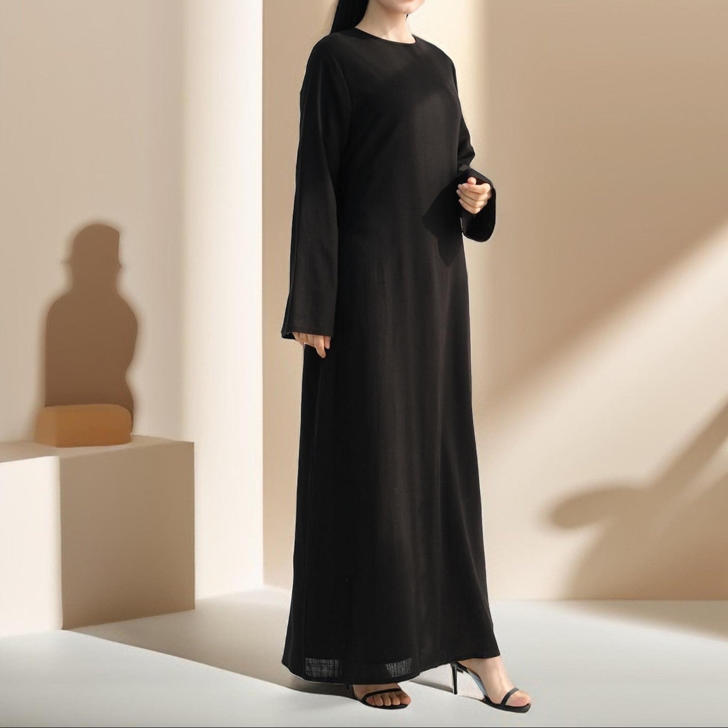Sandra Dual-Tie Maxi Dress, view 7