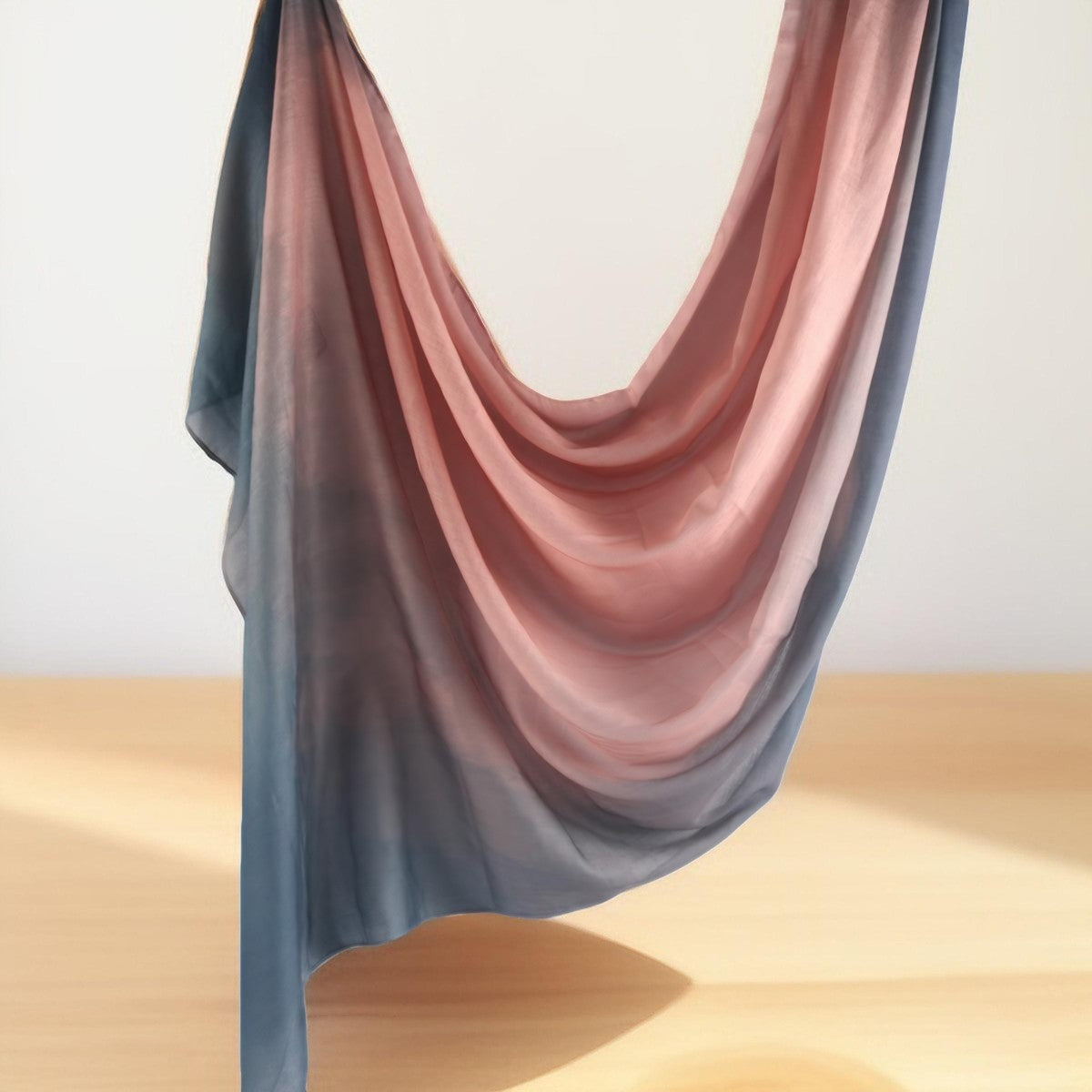 Peach Ash Printed Hijab by Try Modest