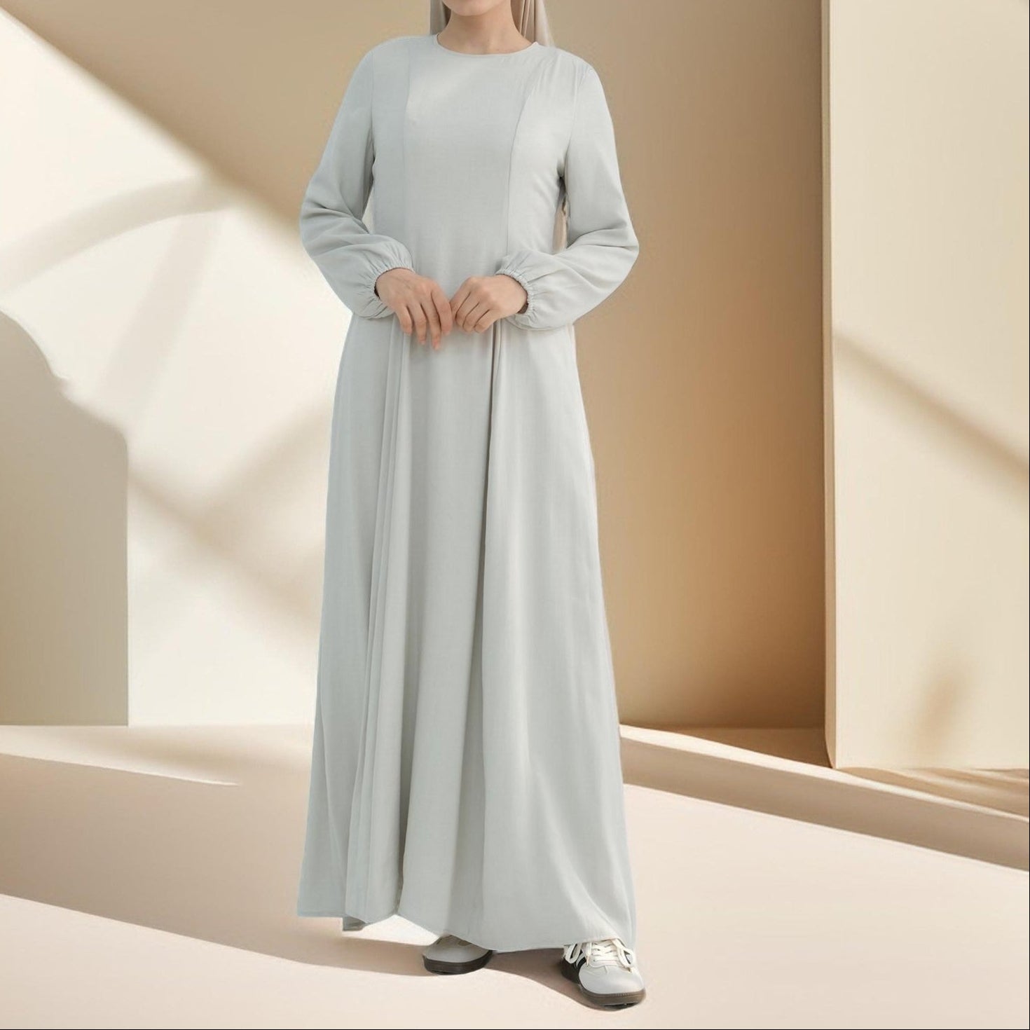 Hanadi Lined Maxi Dress, view 3