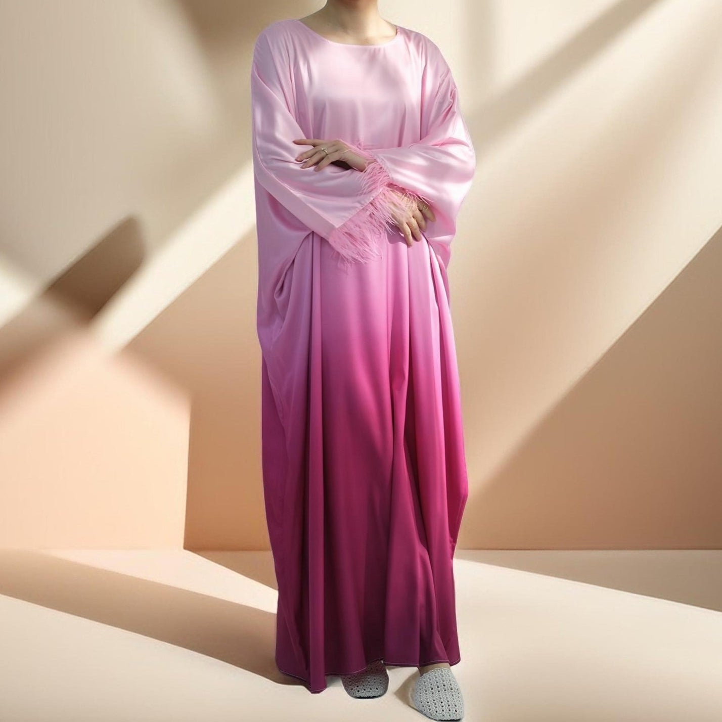 Hilwah Butterfly Kaftan Dress by Try Modest