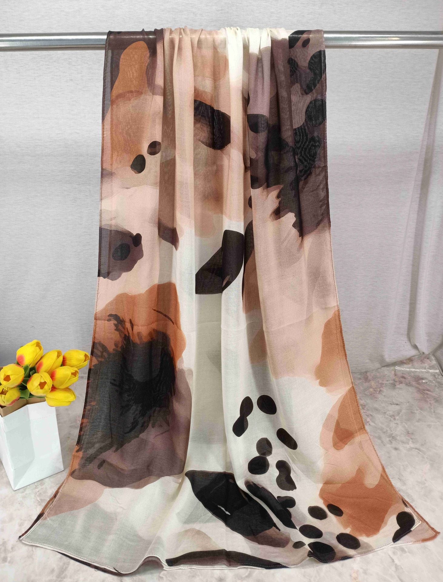 Printé Veil Modal Hijab Collection-14 Prints, view 6