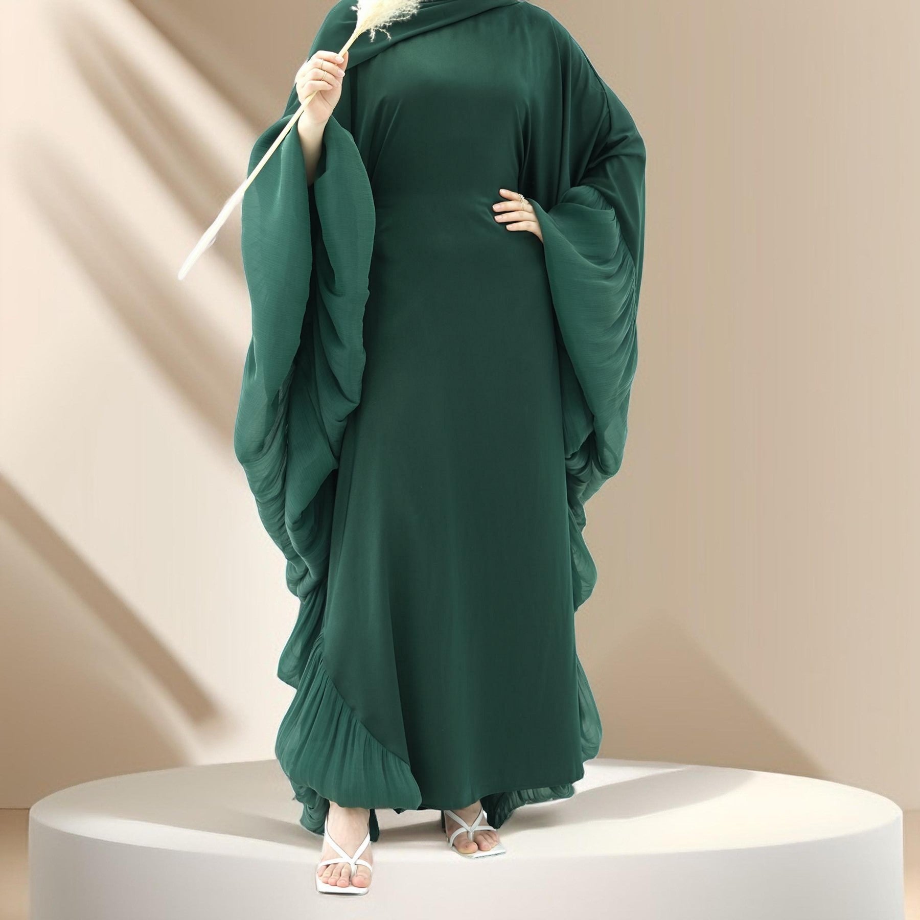 Samiya Butterfly Drape Kaftan, view 3