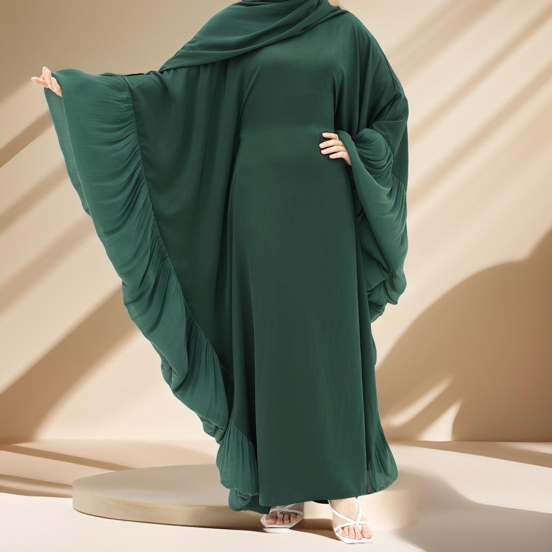 Samiya Butterfly Drape Kaftan, view 5