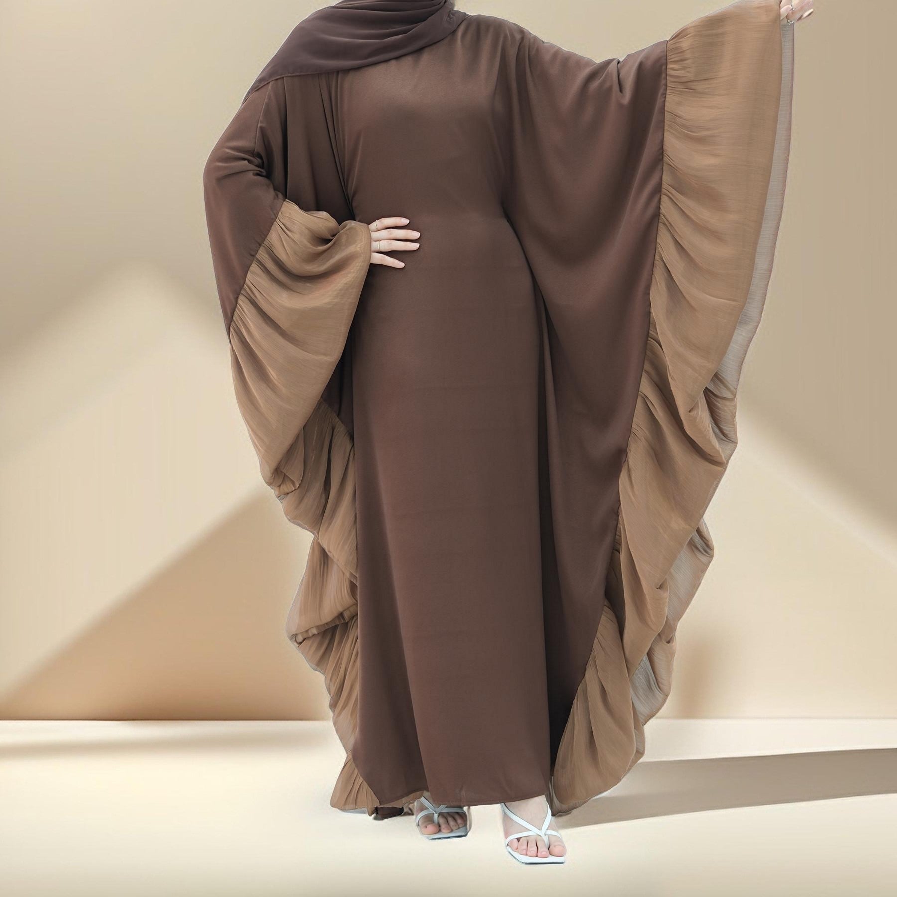 Samiya Butterfly Drape Kaftan, view 6