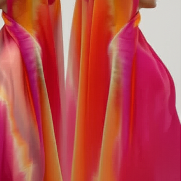 Ombre Bloom Modal Hijab, view 2