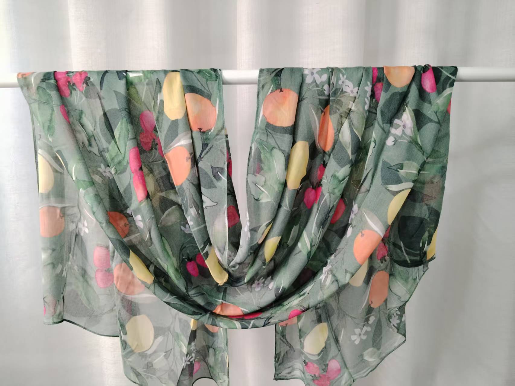 Summer Orchard Modal Hijab, view 3