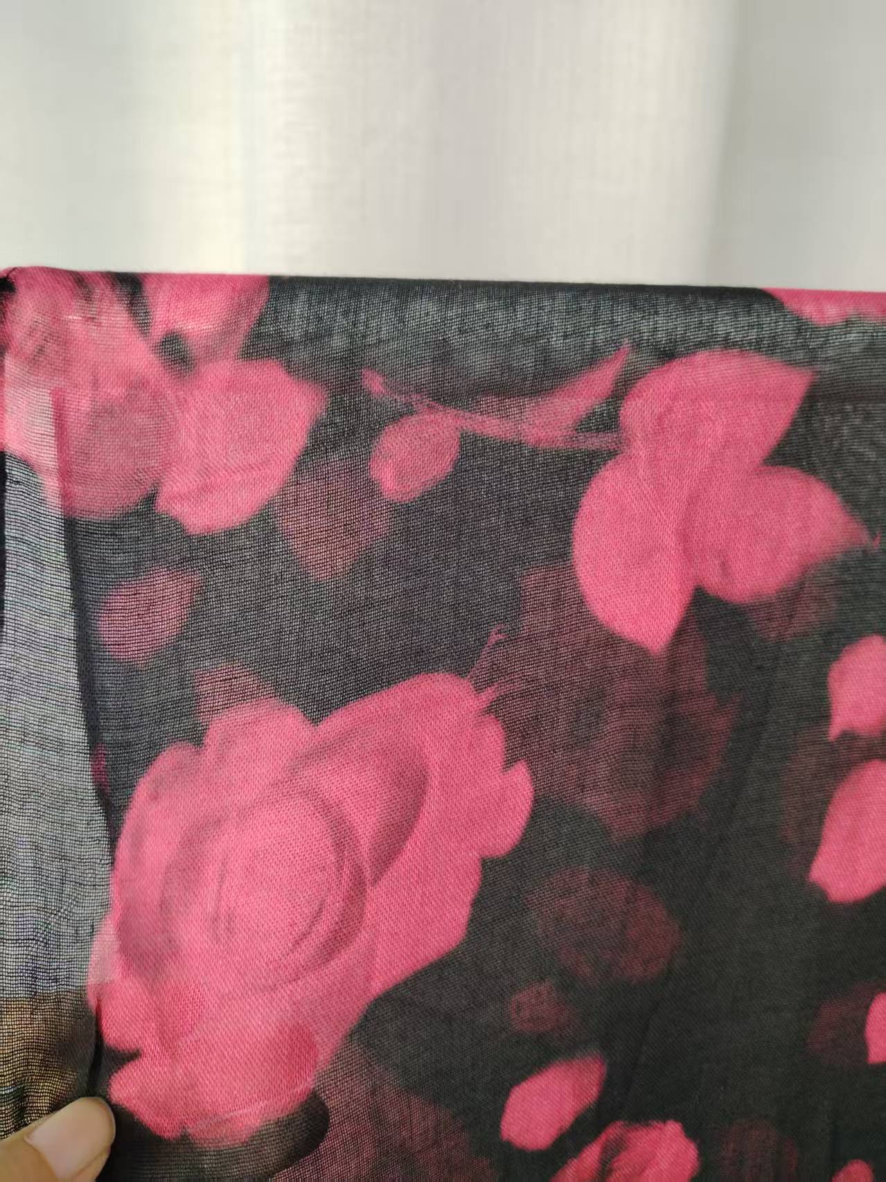 Crimson Bloom Modal Hijab, view 4