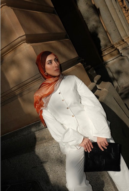 Serene Linen Suit Set by Orlena Official