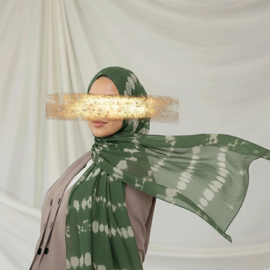 Vibrant Print Hijab Range-42 Prints, view 5