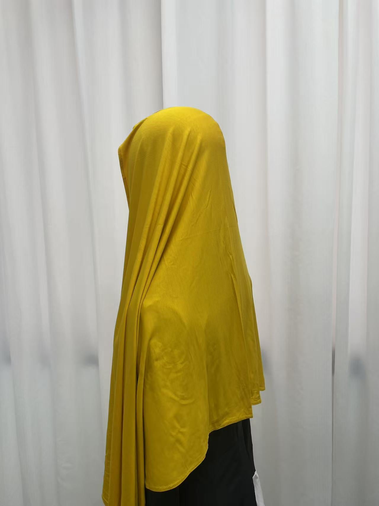 Honeycomb OEKO-TEX® Bamboo Jersey Hijab, view 3
