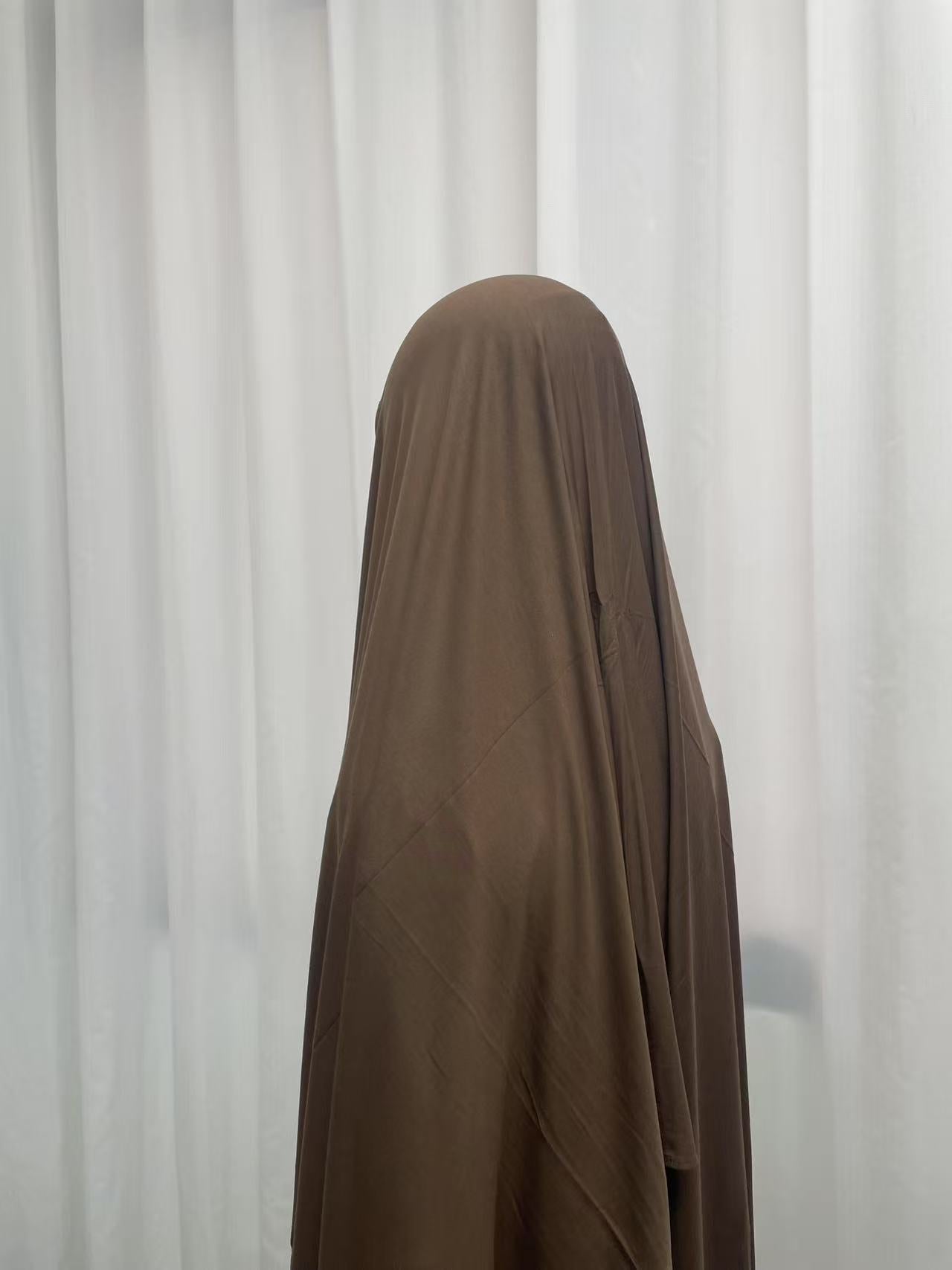 Brownie OEKO-TEX® Bamboo Jersey Hijab, view 2