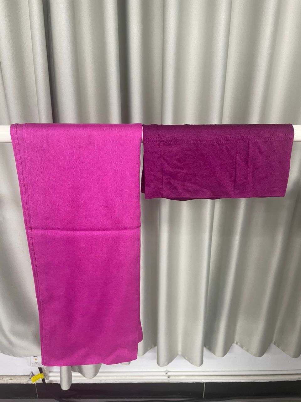 Fuchsia Dream Modal Matching Hijab Set, view 2