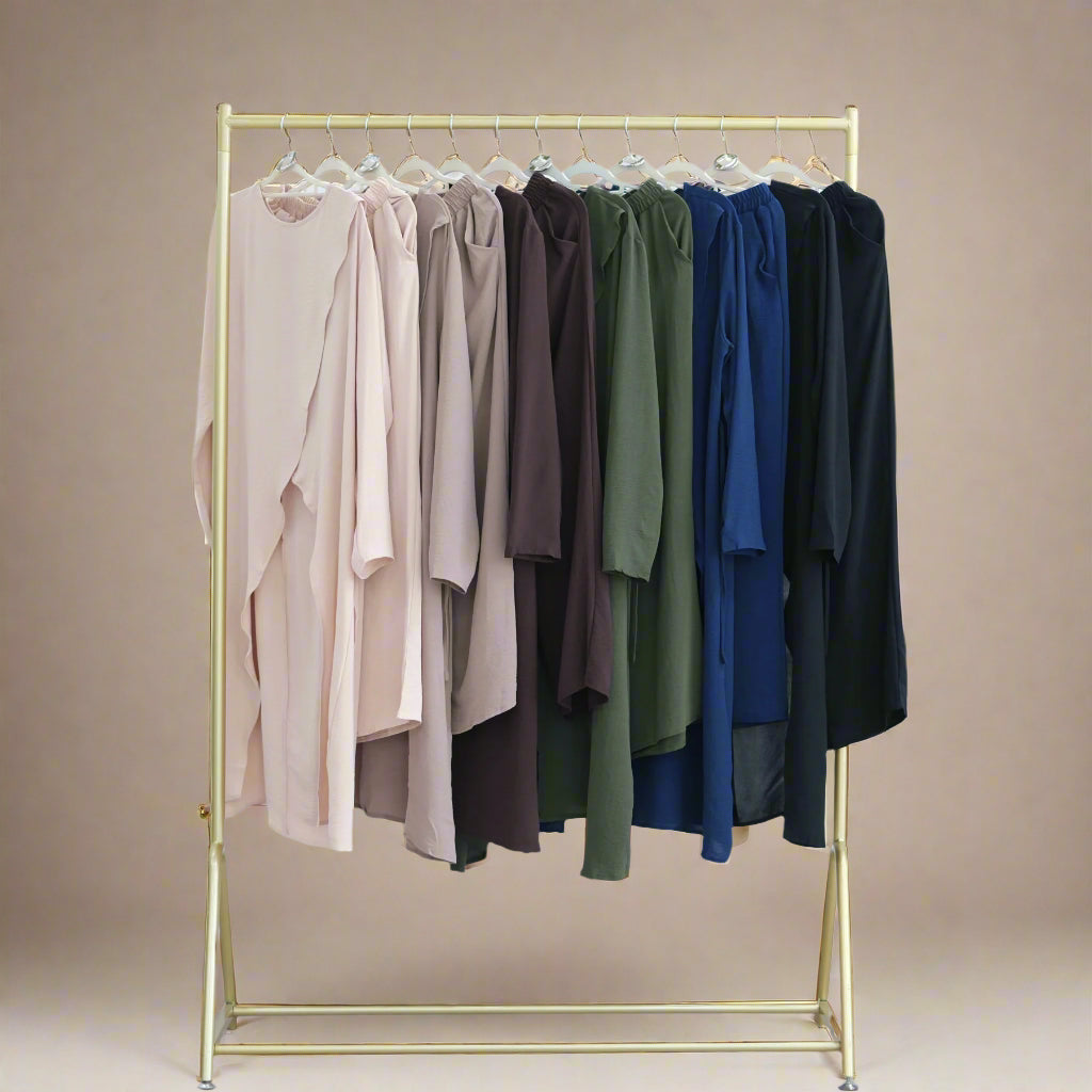 Maram Asymmetric Top & Pants Set, view 2