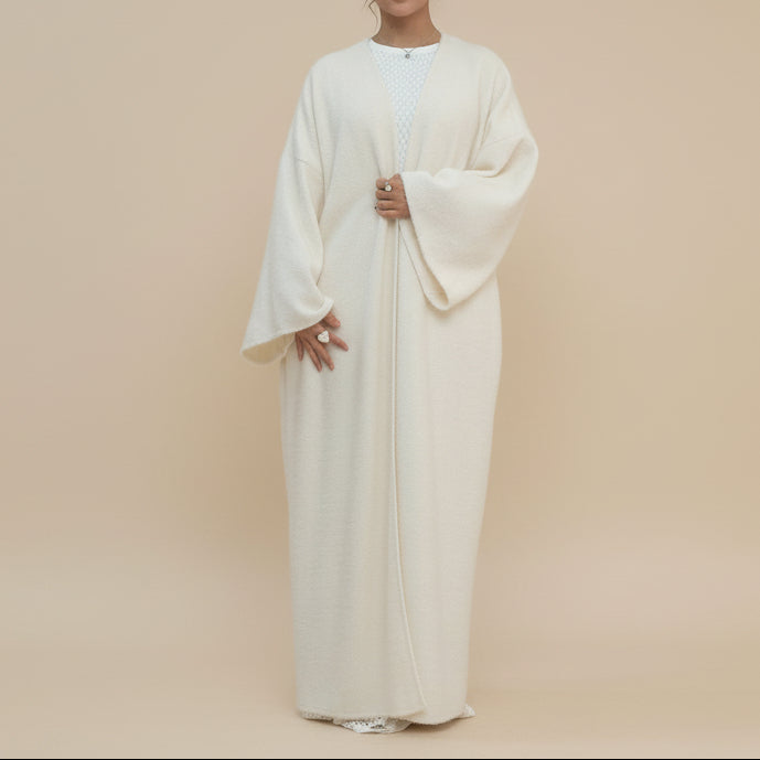 Wafaa Warm & Stylish Winter Abaya Coat, view 2